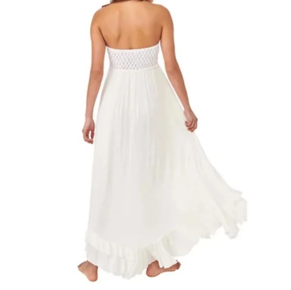 NWT Free People Adella Maxi Dress White - Picture 6 of 8